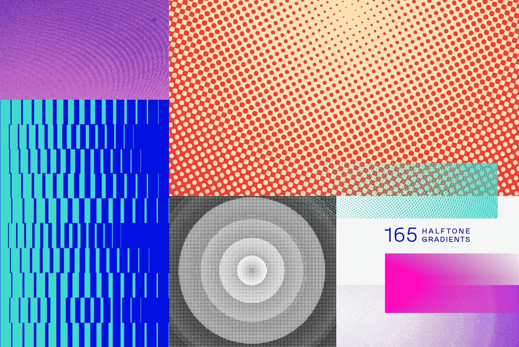 Halftone Gradient Collection 10