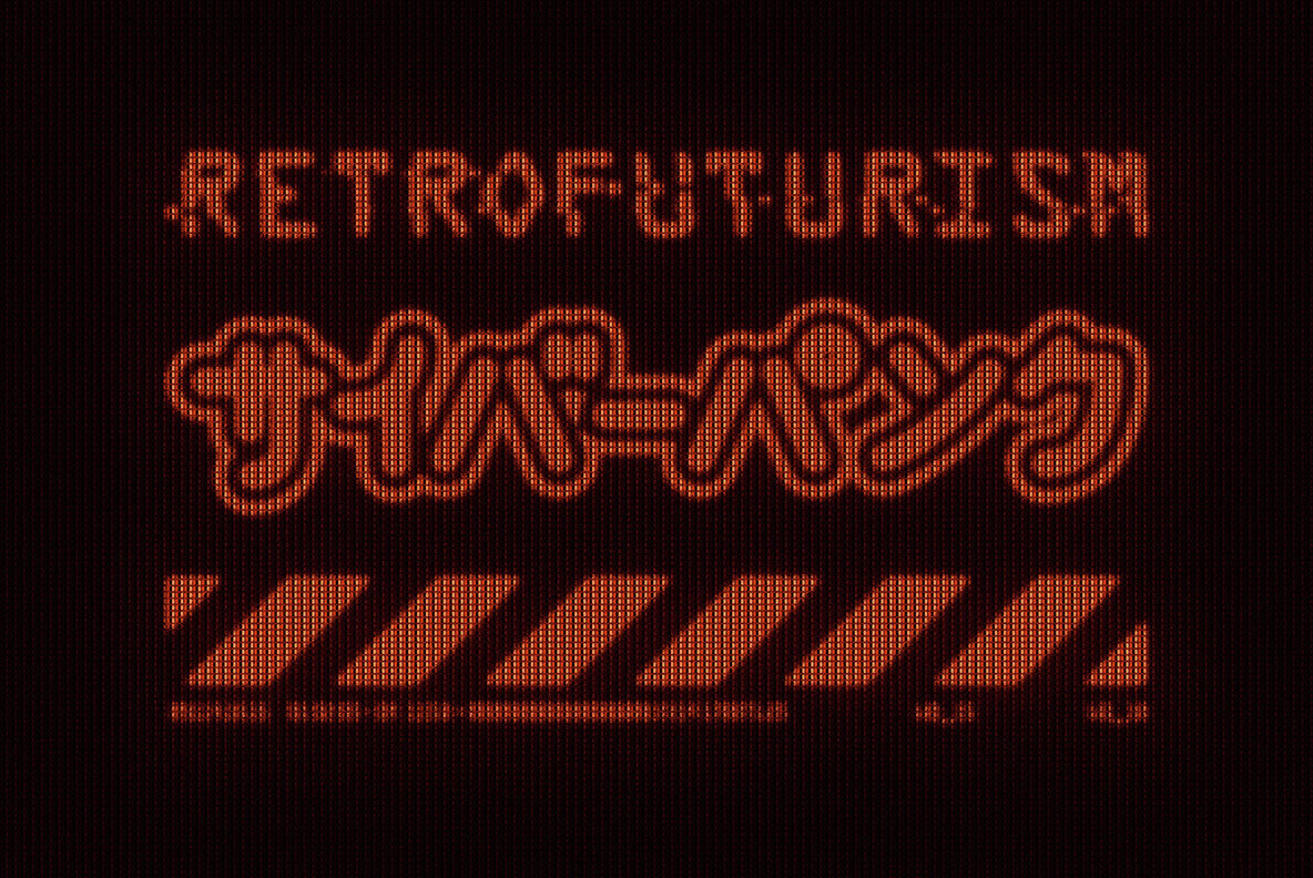 CRT Screen Text Effect 5