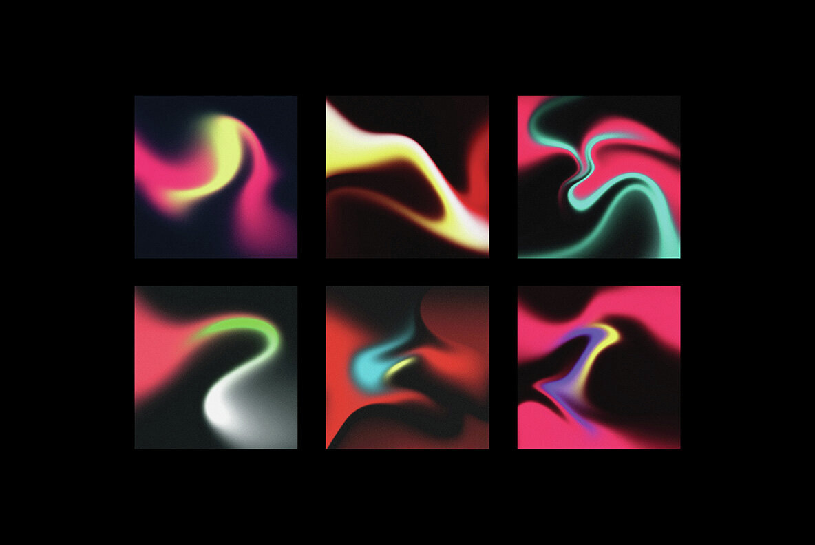 Liquid Textures Gradient Collection 3