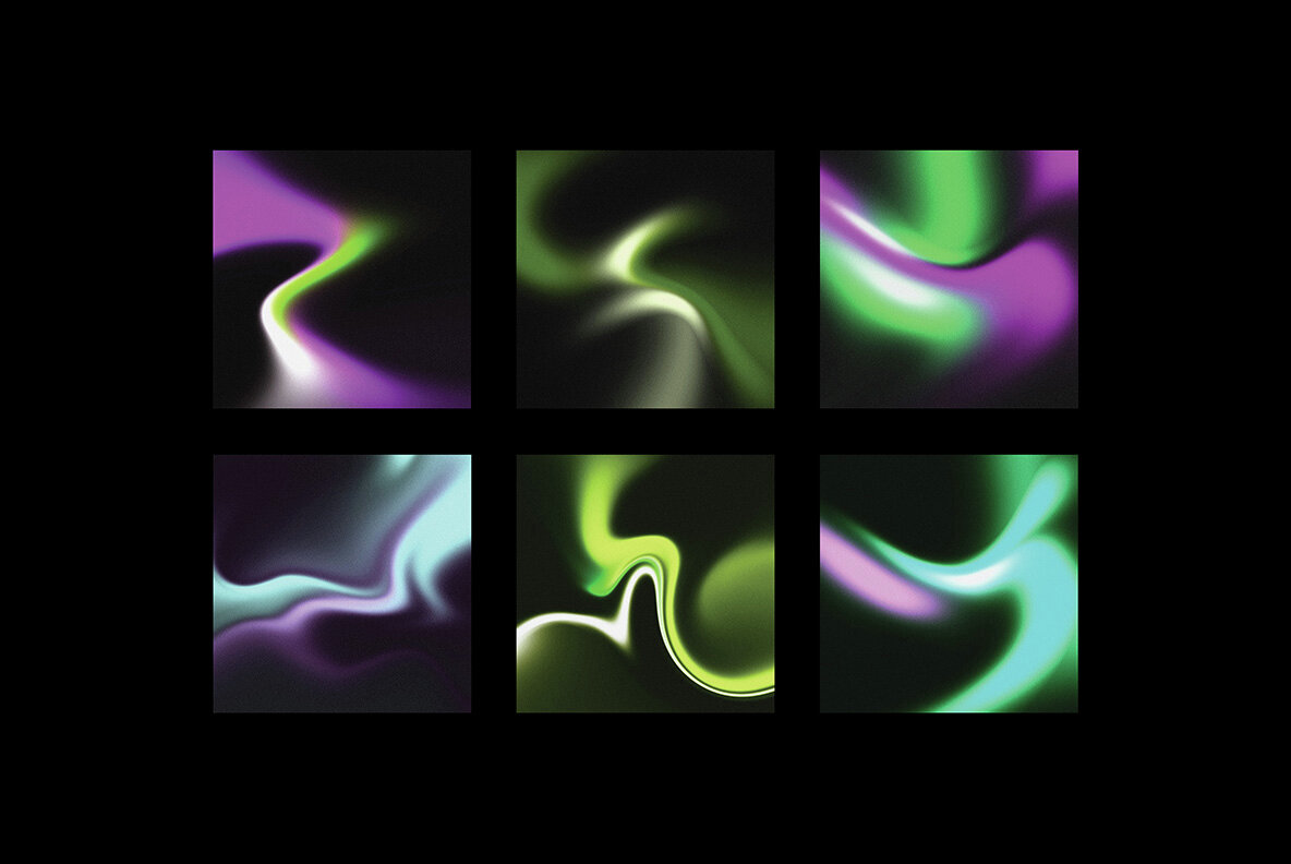 Liquid Textures Gradient Collection 9