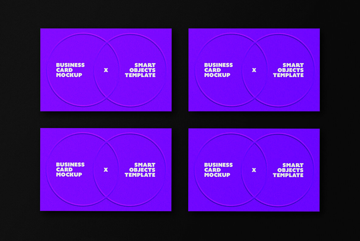 Pacific Business Card Mockups 4