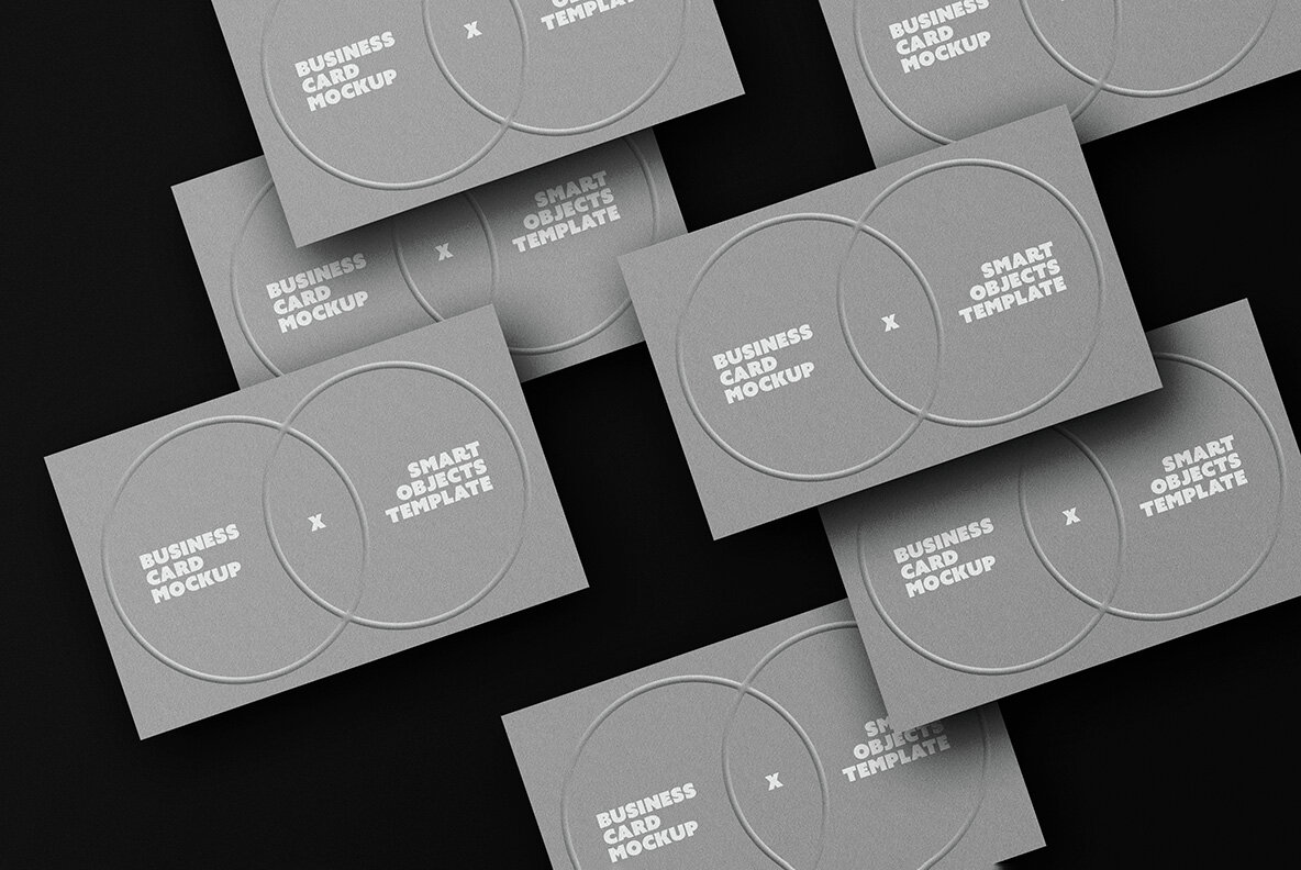 Pacific Business Card Mockups 5
