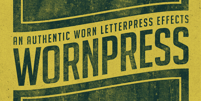 Wornpress   Photoshop Kit