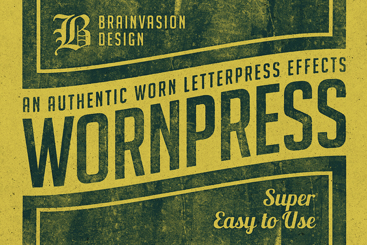Wornpress   Photoshop Kit 1
