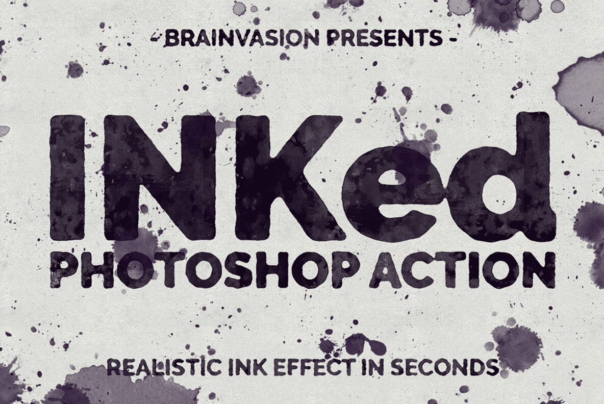 INKed   Photoshop Action Kit 1
