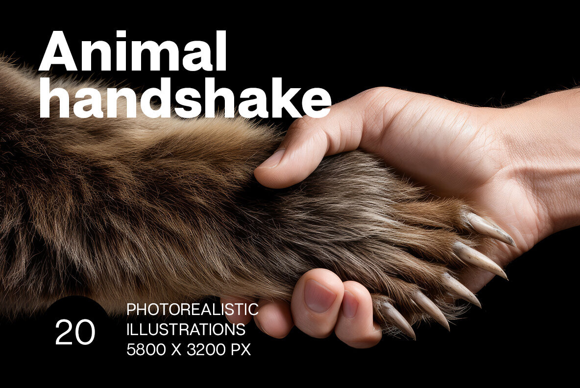 Animal Handshake 1