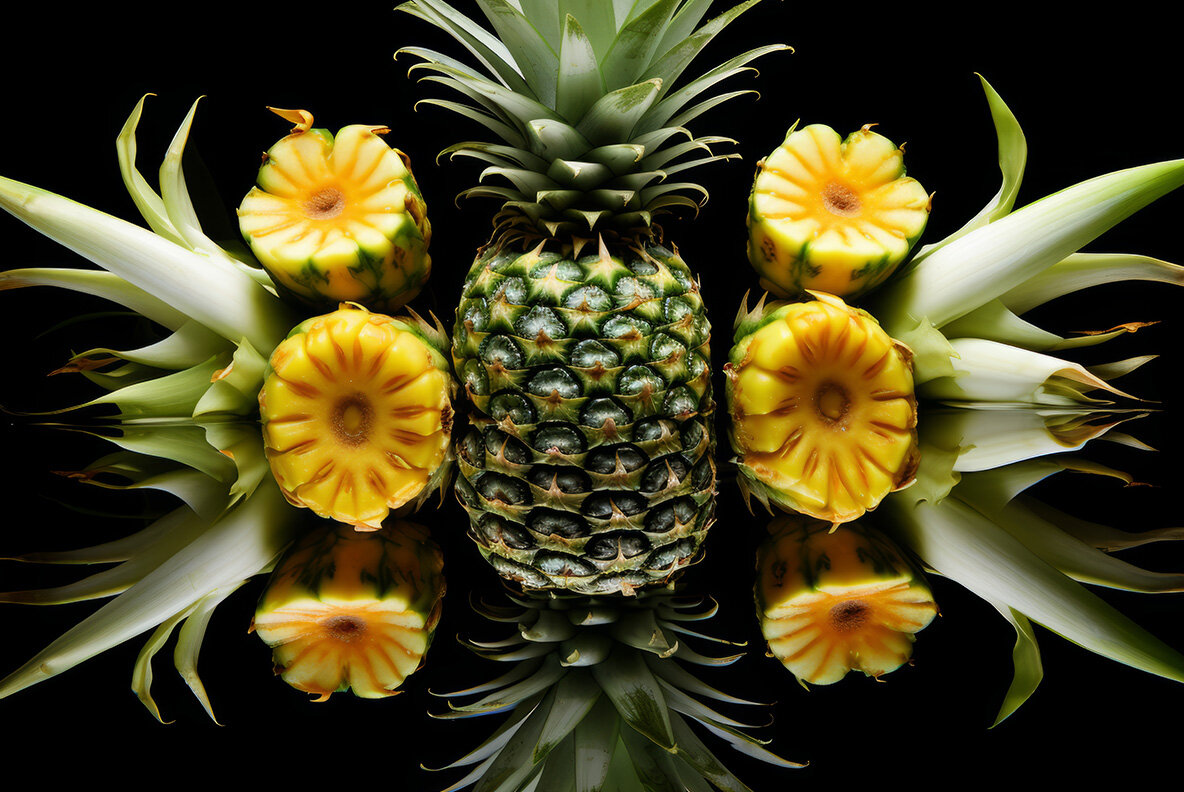 Fruits art kaleidoscope 5