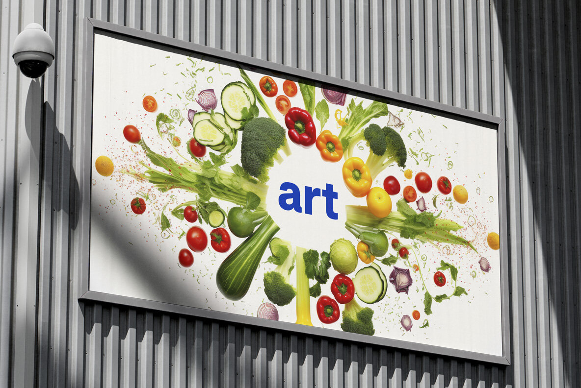 Vegetables art kaleidoscope 9