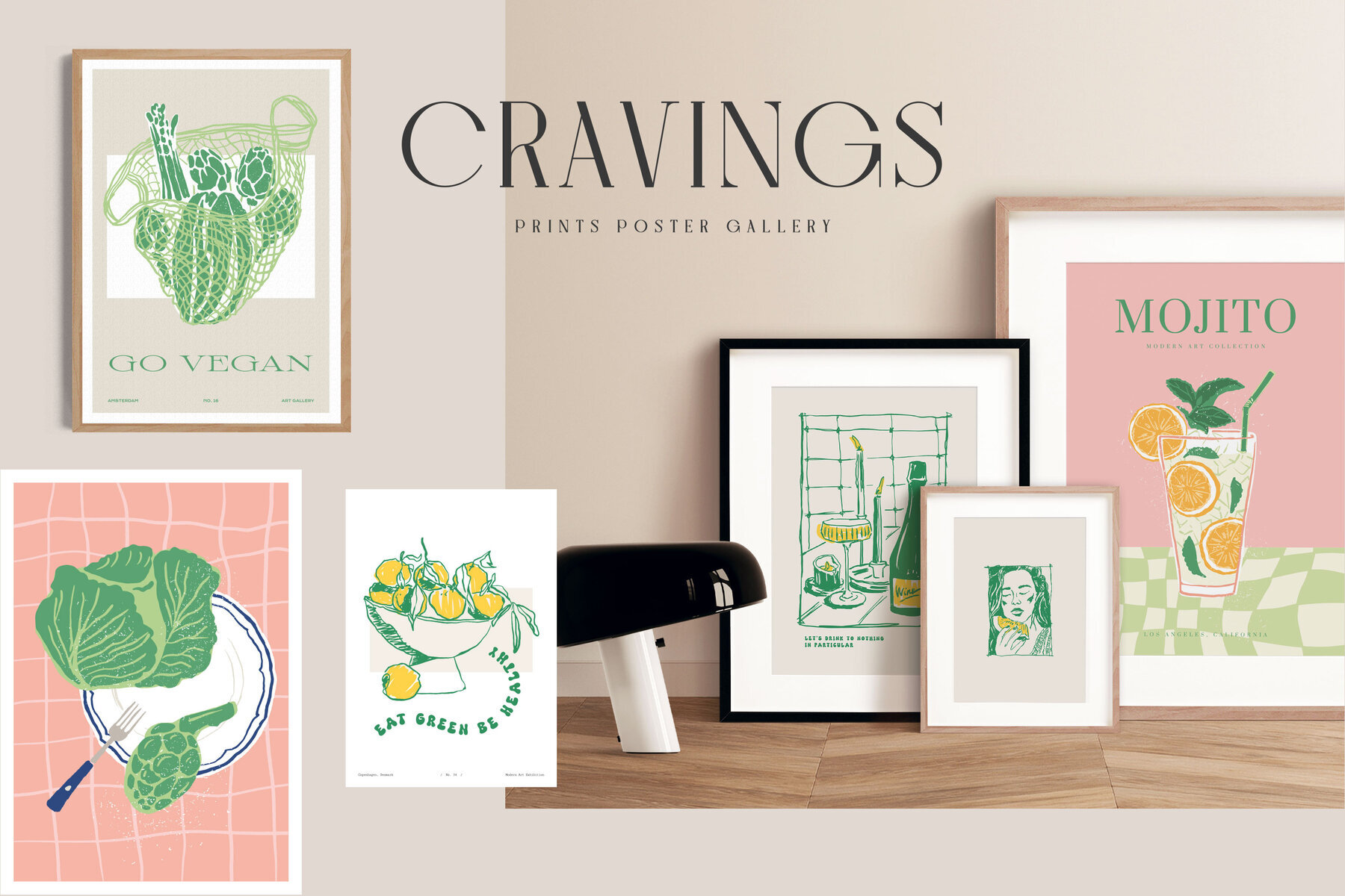 Food Cravings Prints Poster 3