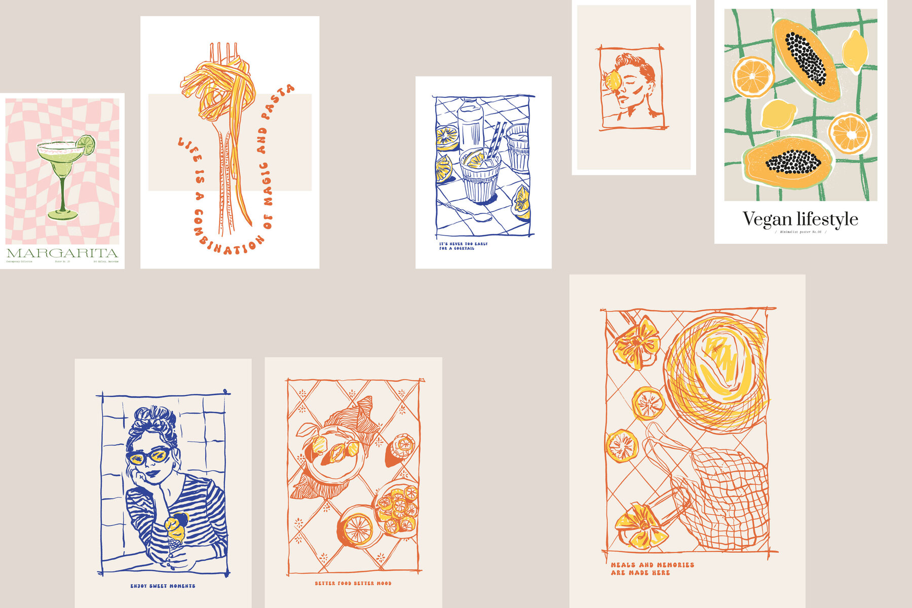 Food Cravings Prints Poster 6