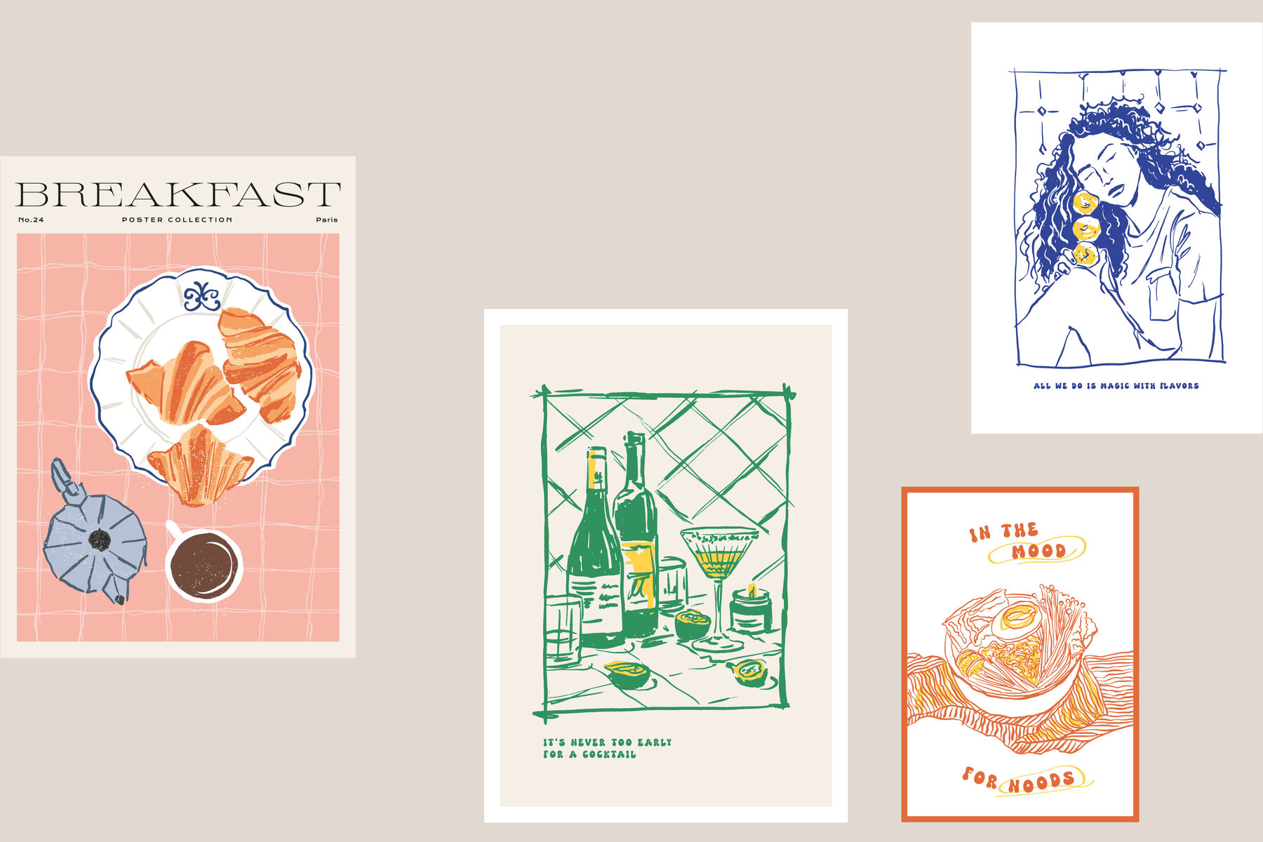 Food Cravings Prints Poster 8