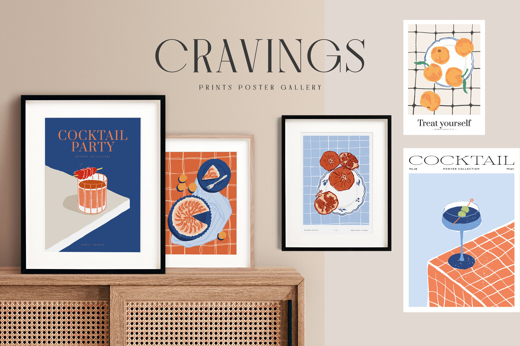 Food Cravings Prints Poster 12