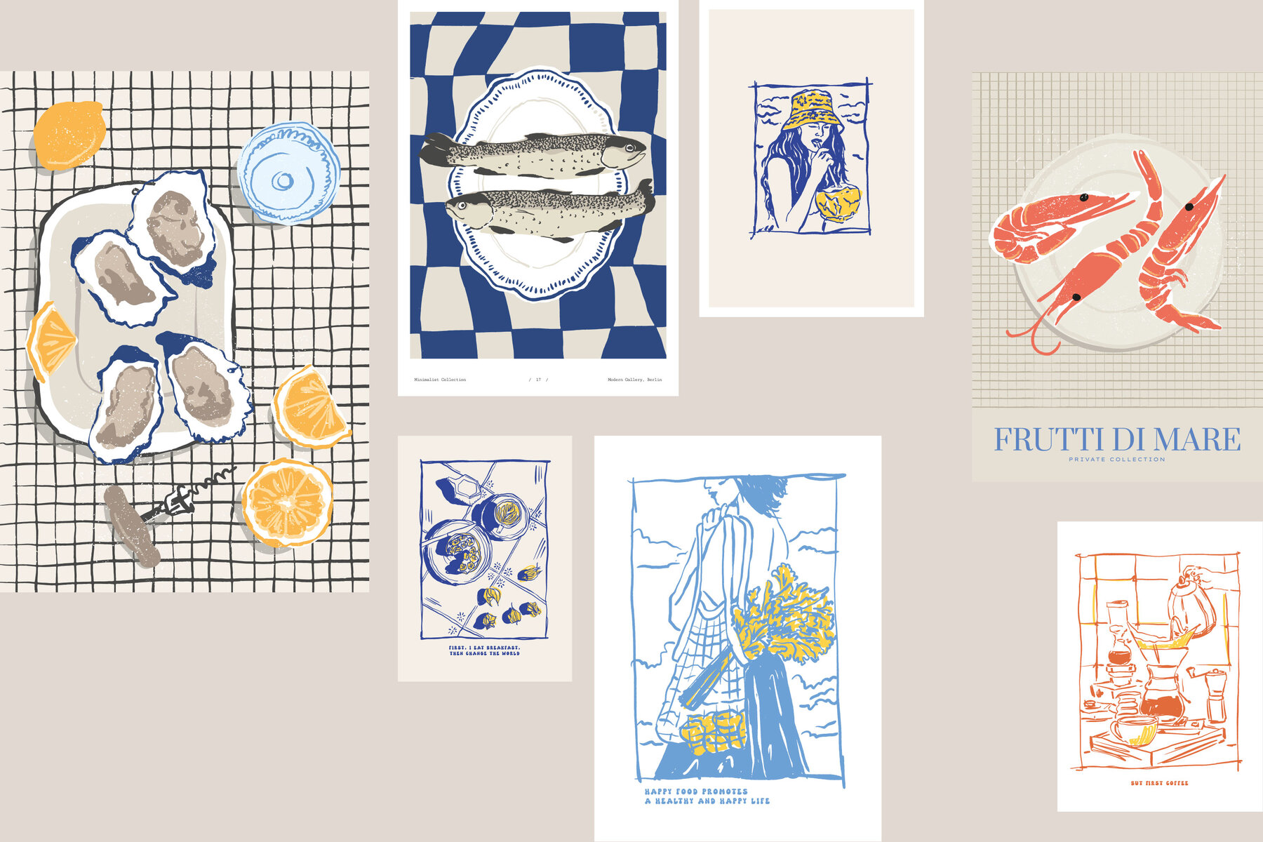 Food Cravings Prints Poster 15