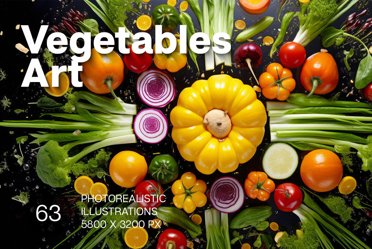 Vegetables Art 1
