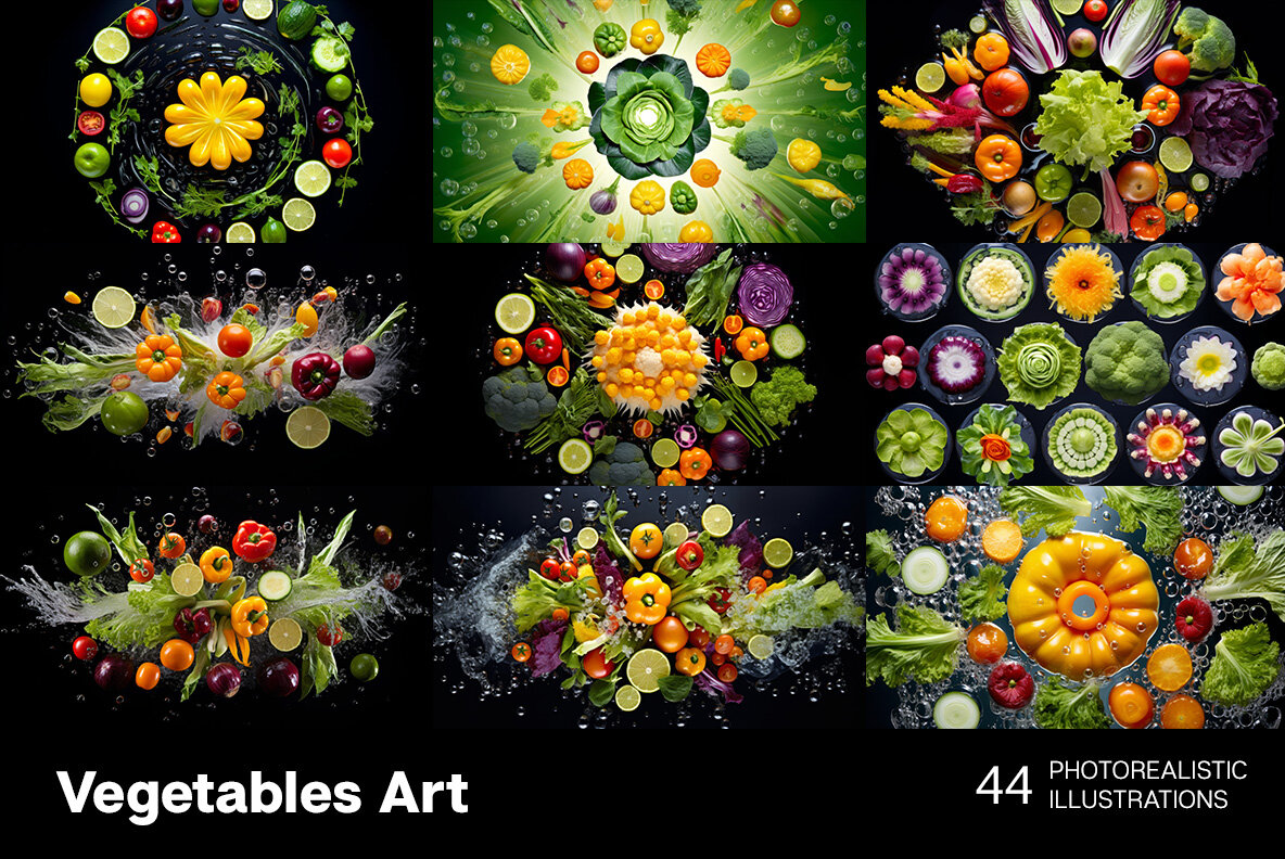Vegetables Art 5