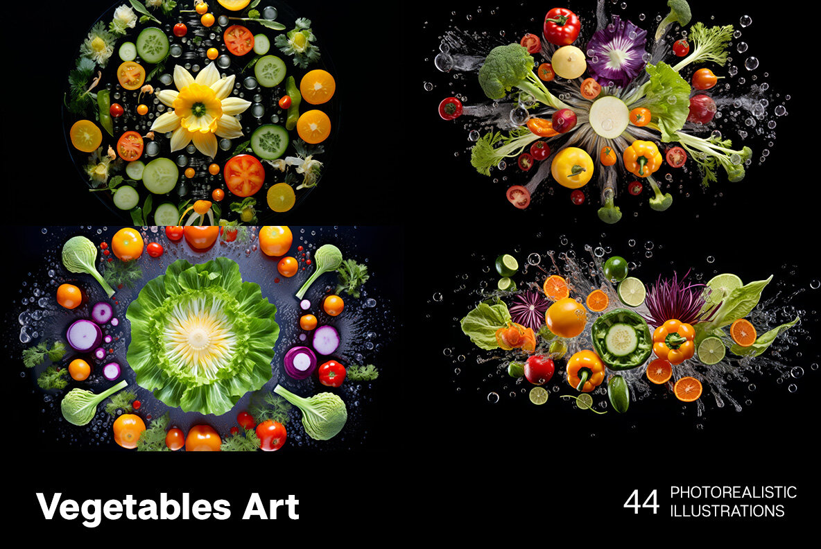 Vegetables Art 6