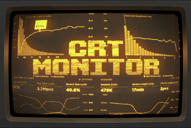 CRT Machine   Retro Monitor Effect