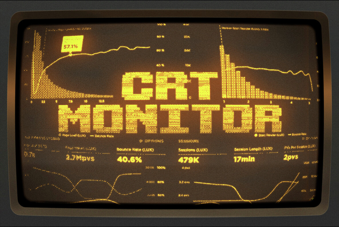 CRT Machine   Retro Monitor Effect 1