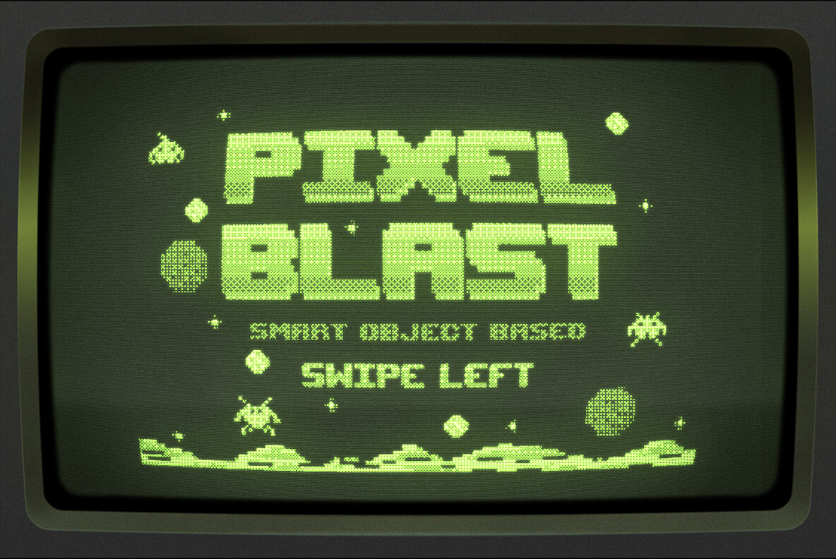 CRT Machine   Retro Monitor Effect 4