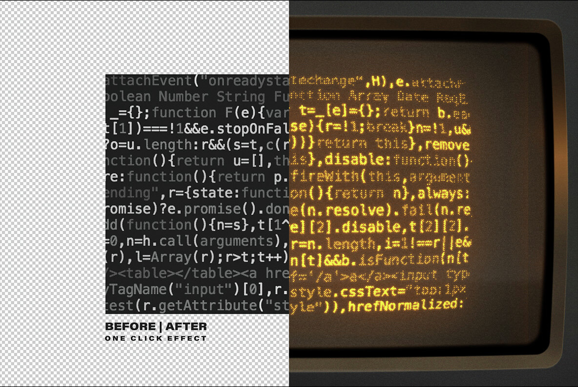 CRT Machine   Retro Monitor Effect 6