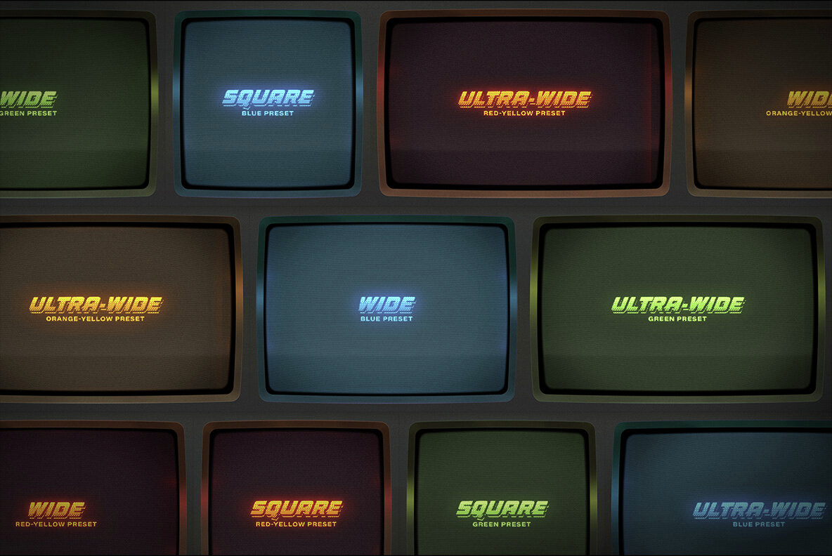 CRT Machine   Retro Monitor Effect 7