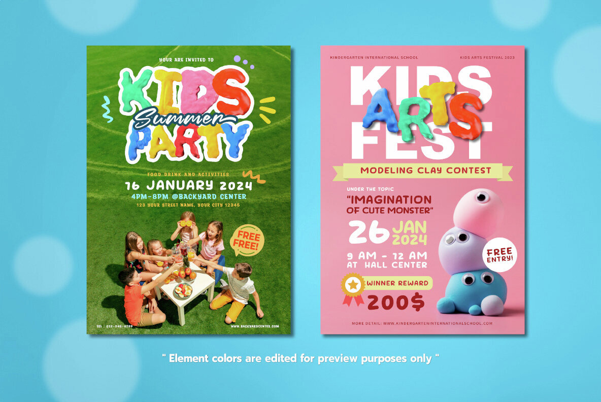 Polymer Clay Alphabet 3D 2