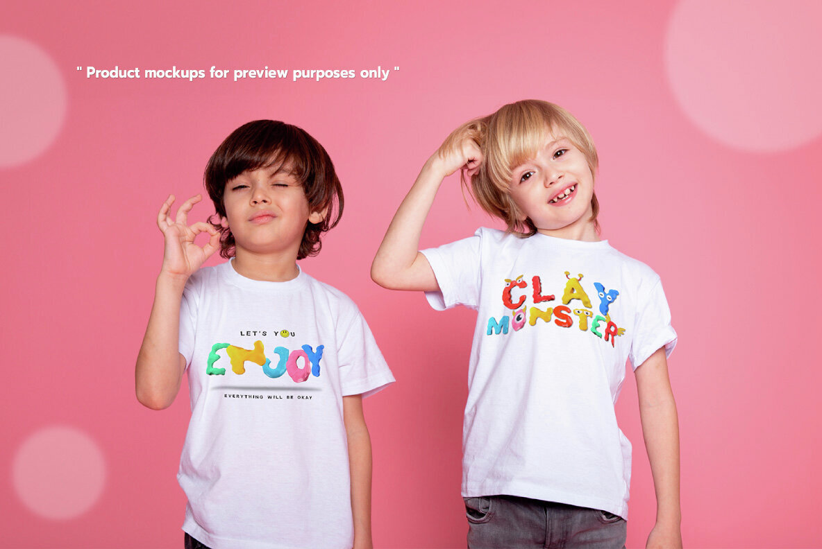 Polymer Clay Alphabet 3D 3