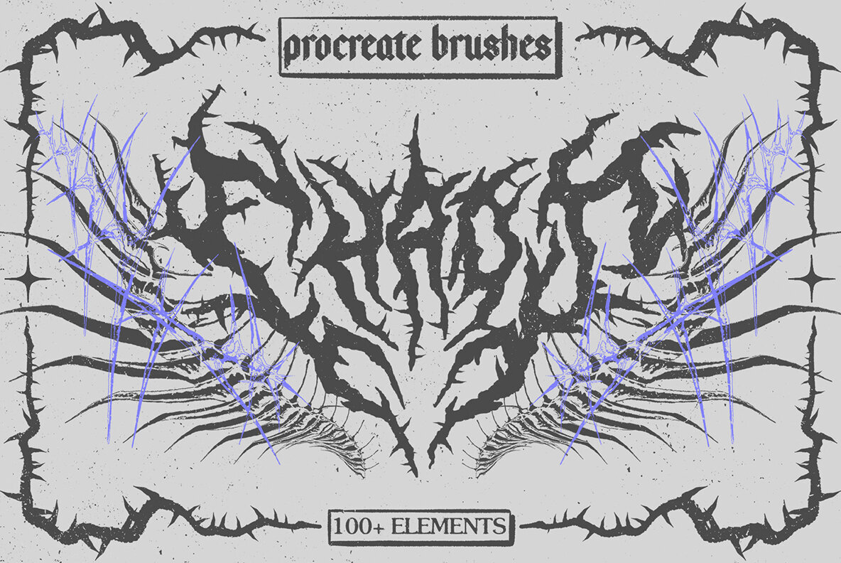 Chaos Procreate Brushes 1