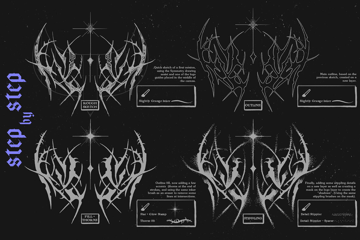 Chaos Procreate Brushes 3