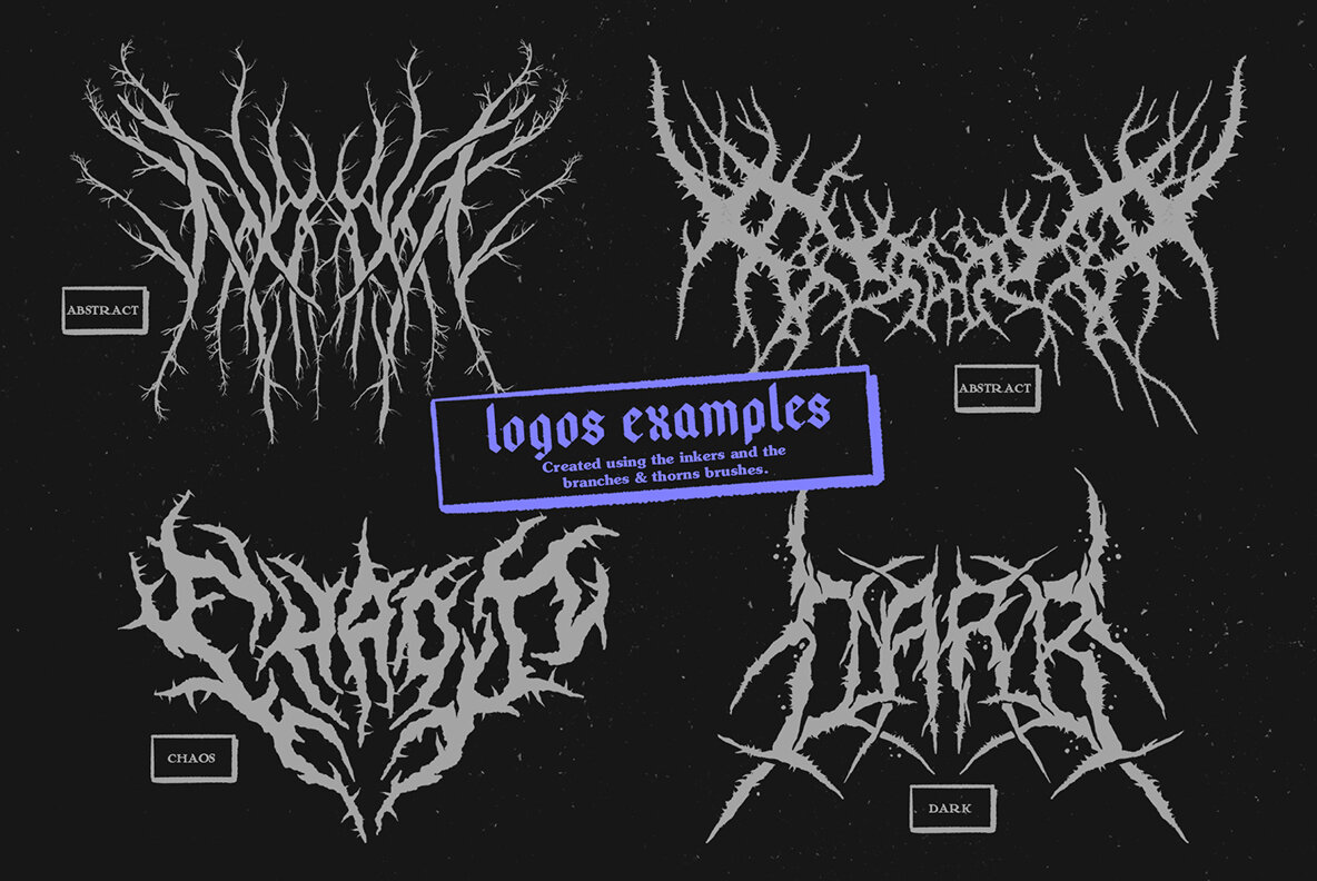 Chaos Procreate Brushes 4