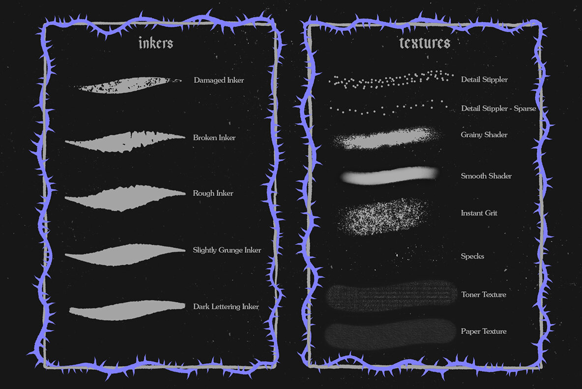Chaos Procreate Brushes 9
