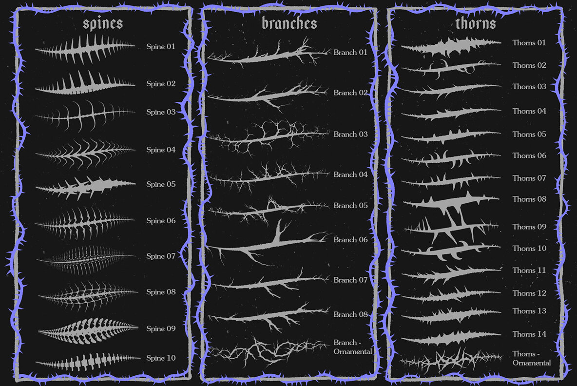 Chaos Procreate Brushes 10
