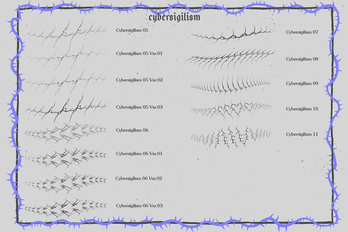 Chaos Procreate Brushes 12