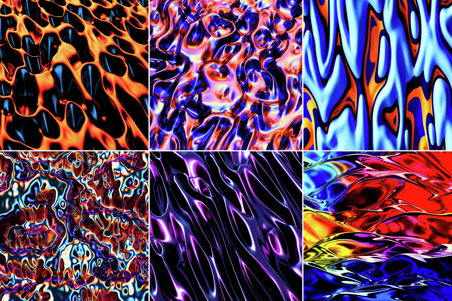 Fluctuate     Fluid Metallic Textures 9