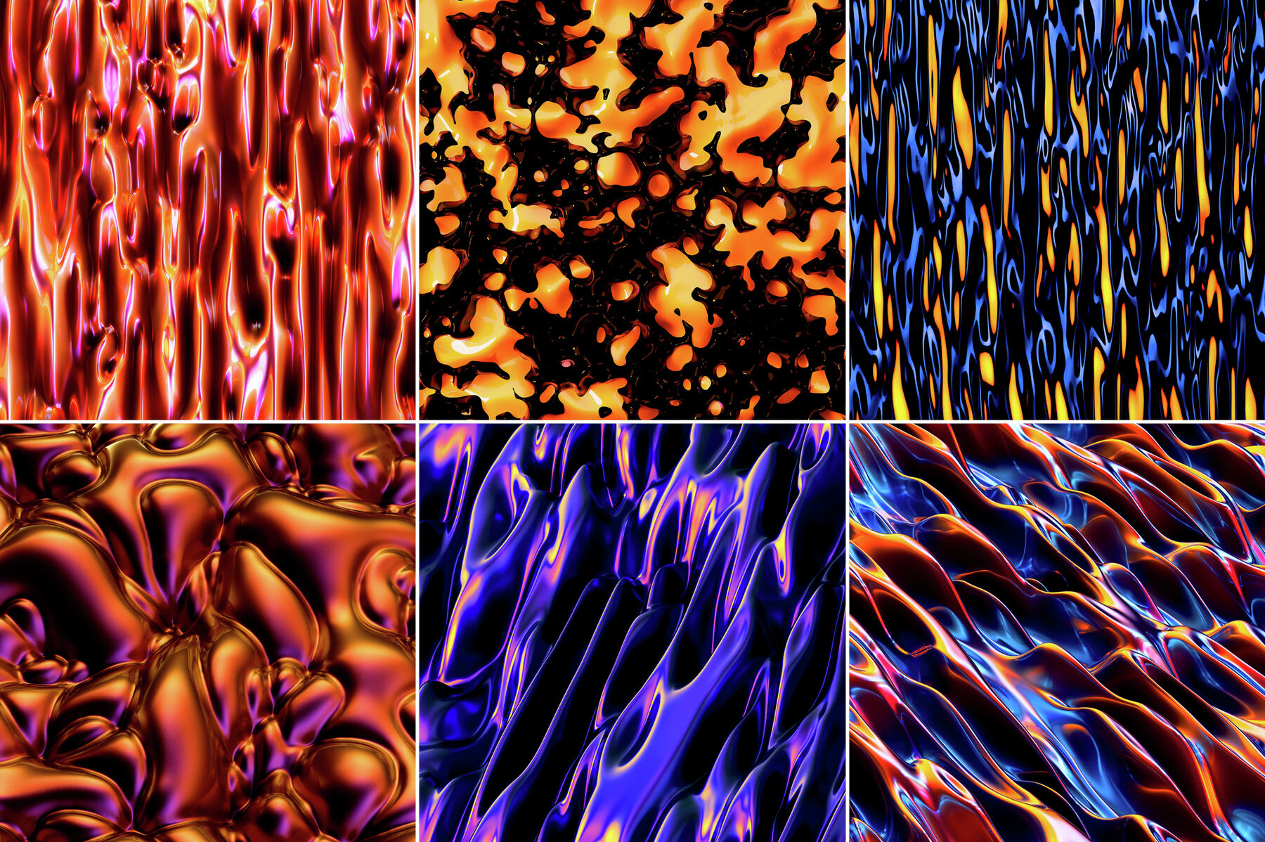 Fluctuate     Fluid Metallic Textures 10