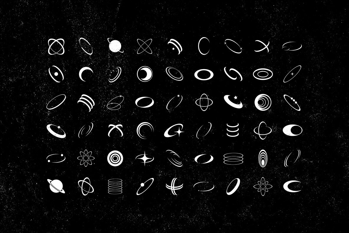324 Abstract Shapes Set 9