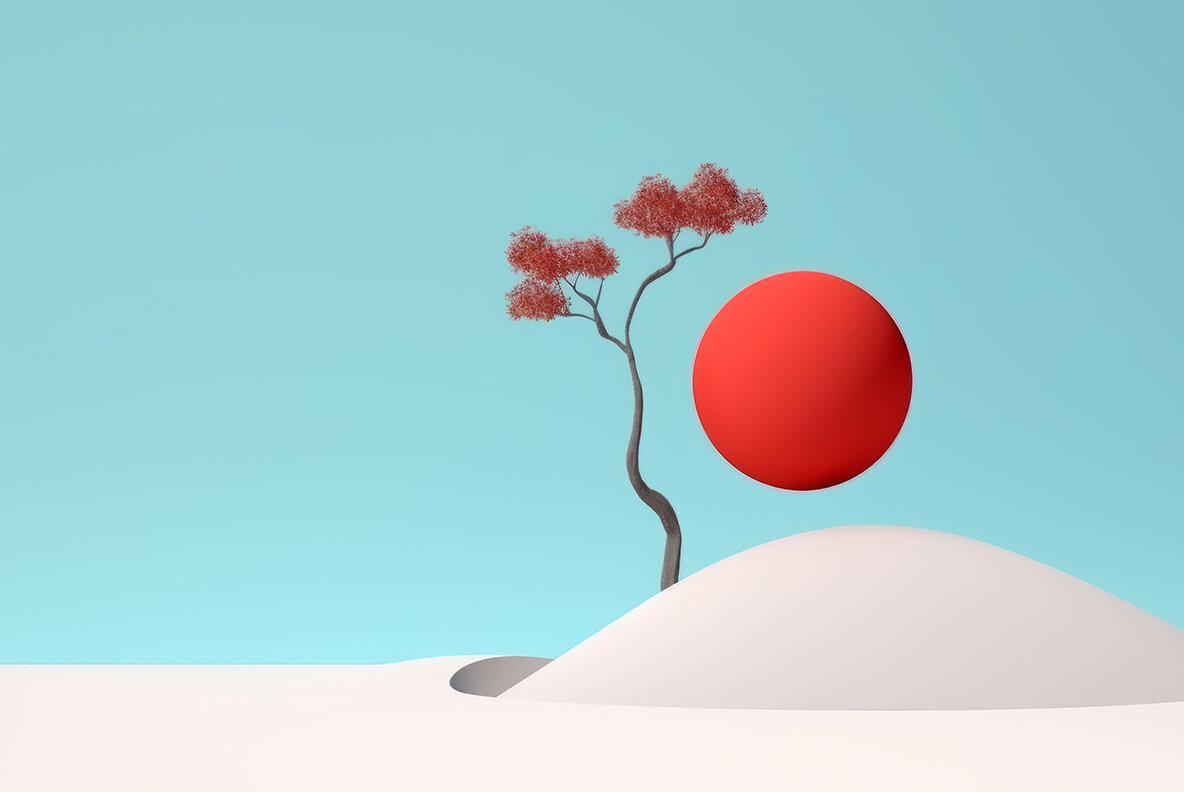 Minimalist  landscapes 6