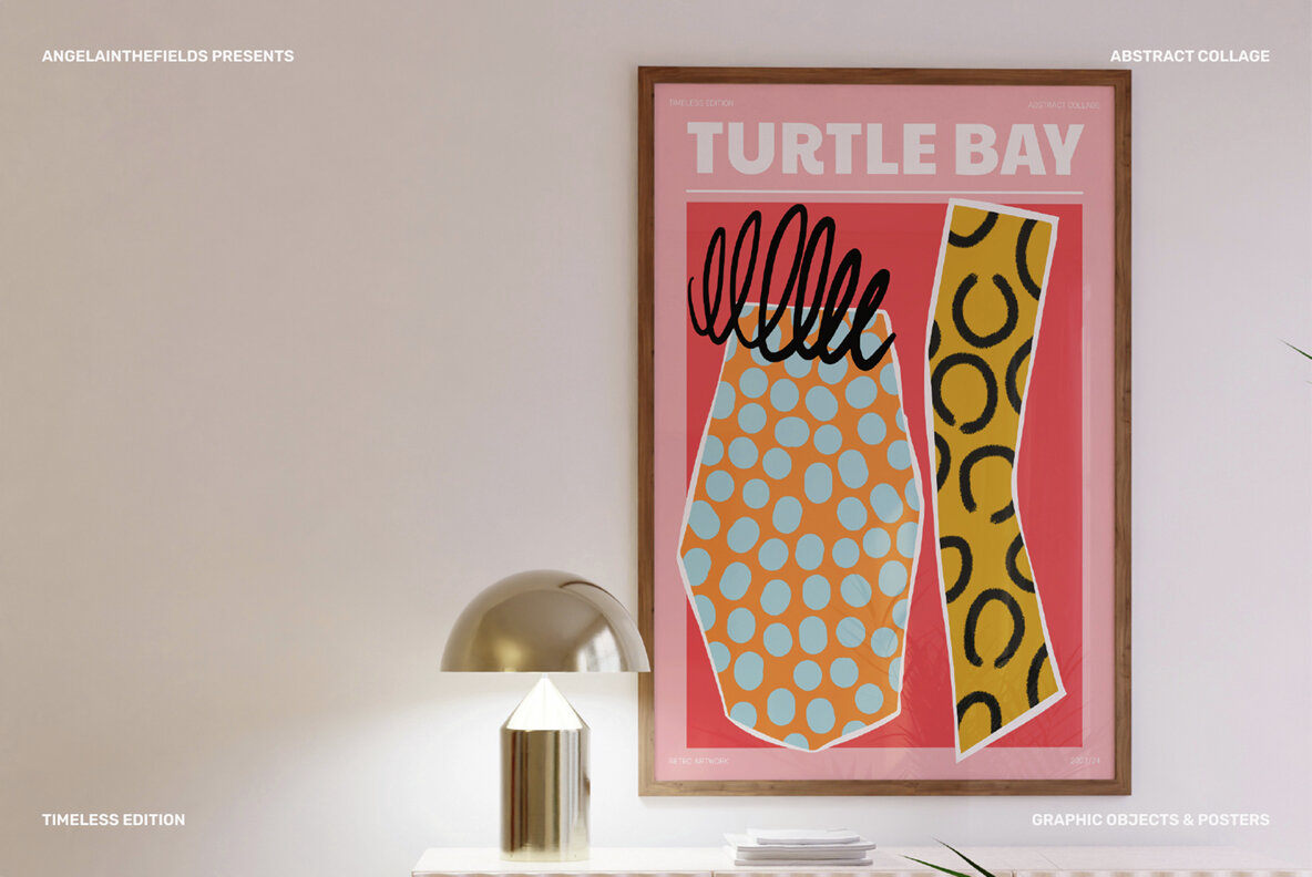 Abstract Collage Vector Clipart Set 5