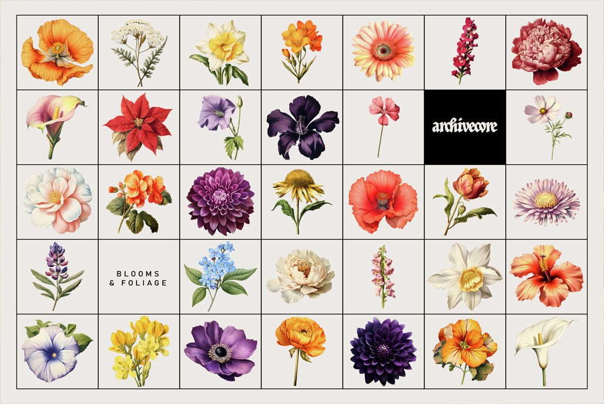 Book Of Flowers 2 Clipart 5