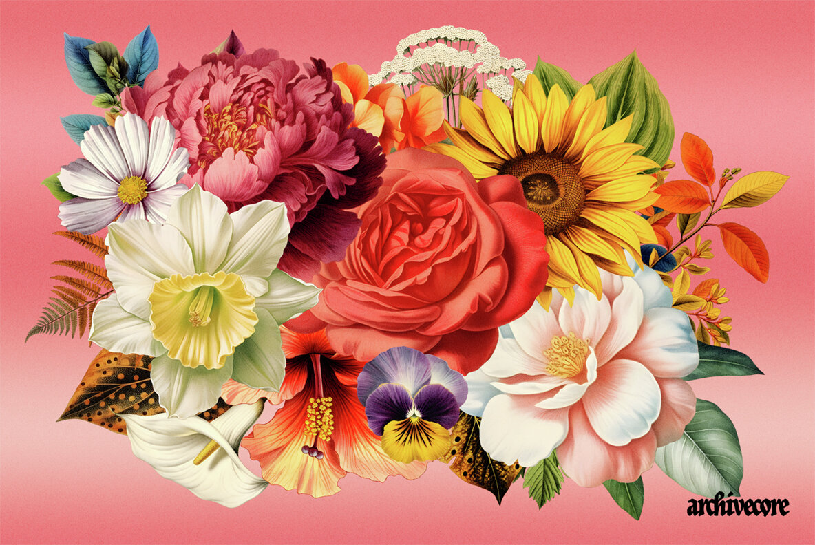 Book Of Flowers 2 Clipart 12