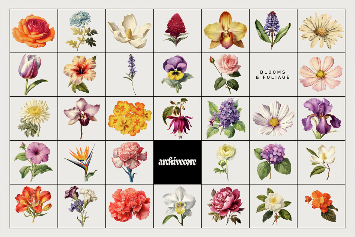 Book Of Flowers 2 Clipart 13