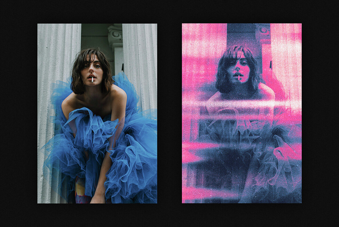 Retro Scan Photo Effect 3