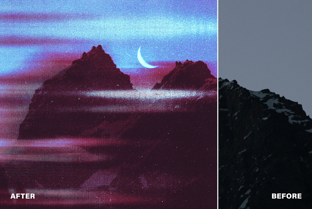 Retro Scan Photo Effect 6