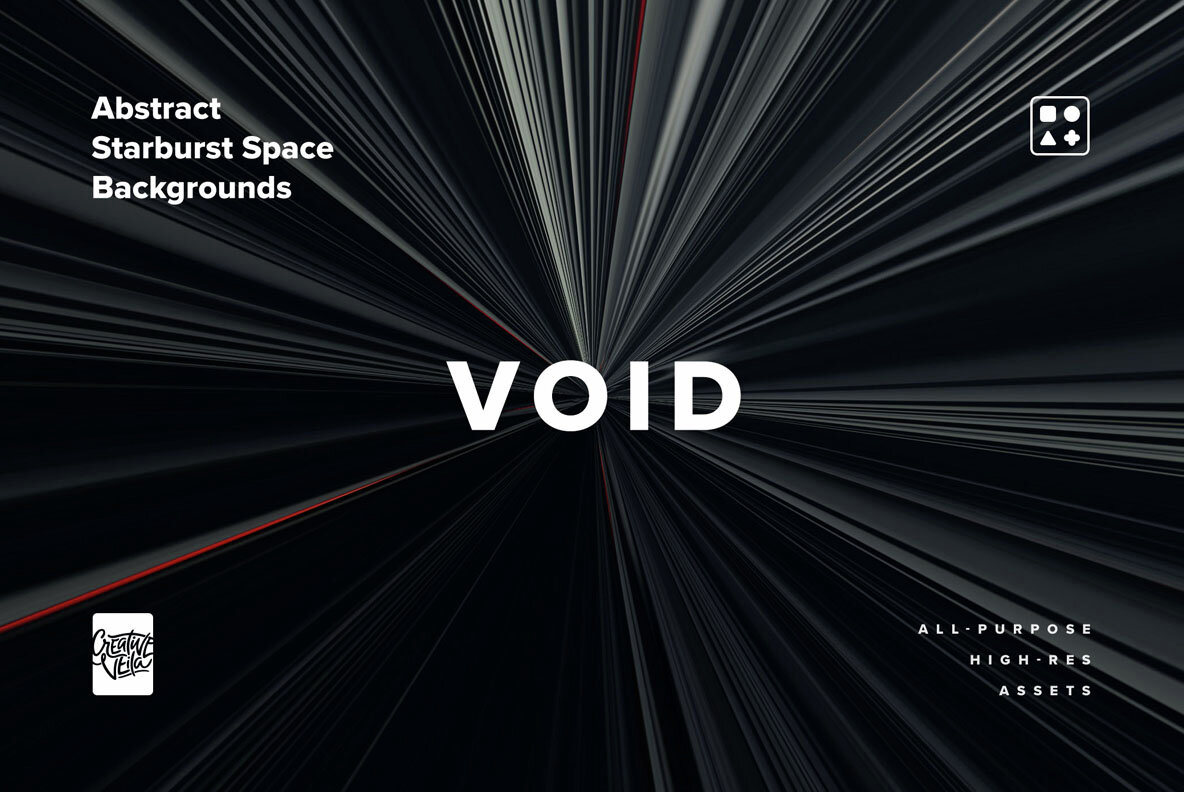 Abstract Starburst Space Backgrounds 4