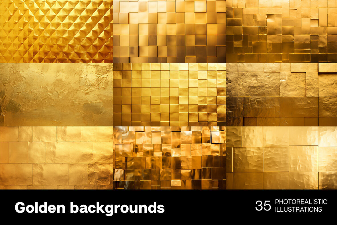 Golden Backgrounds 2