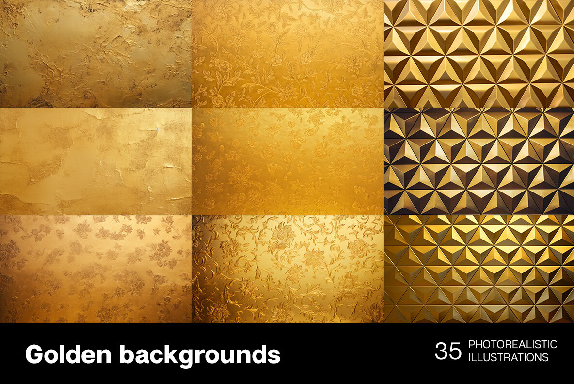 Golden Backgrounds 4
