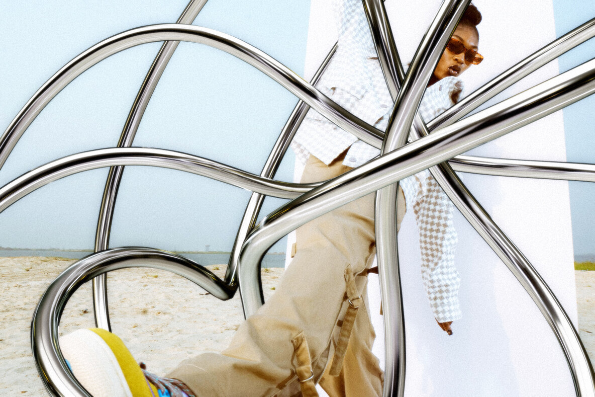 Chrome Knots   3D PNG Shapes 2