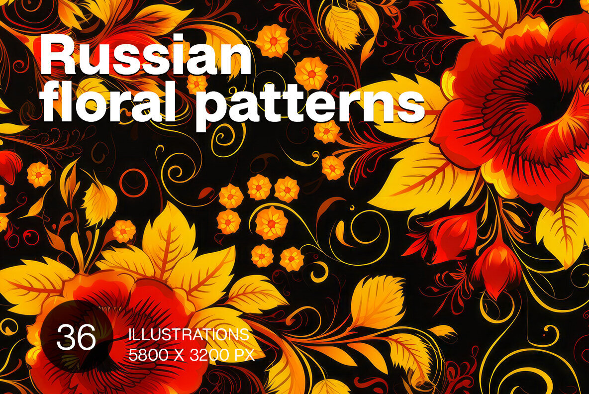 Russian Floral Patterns 1