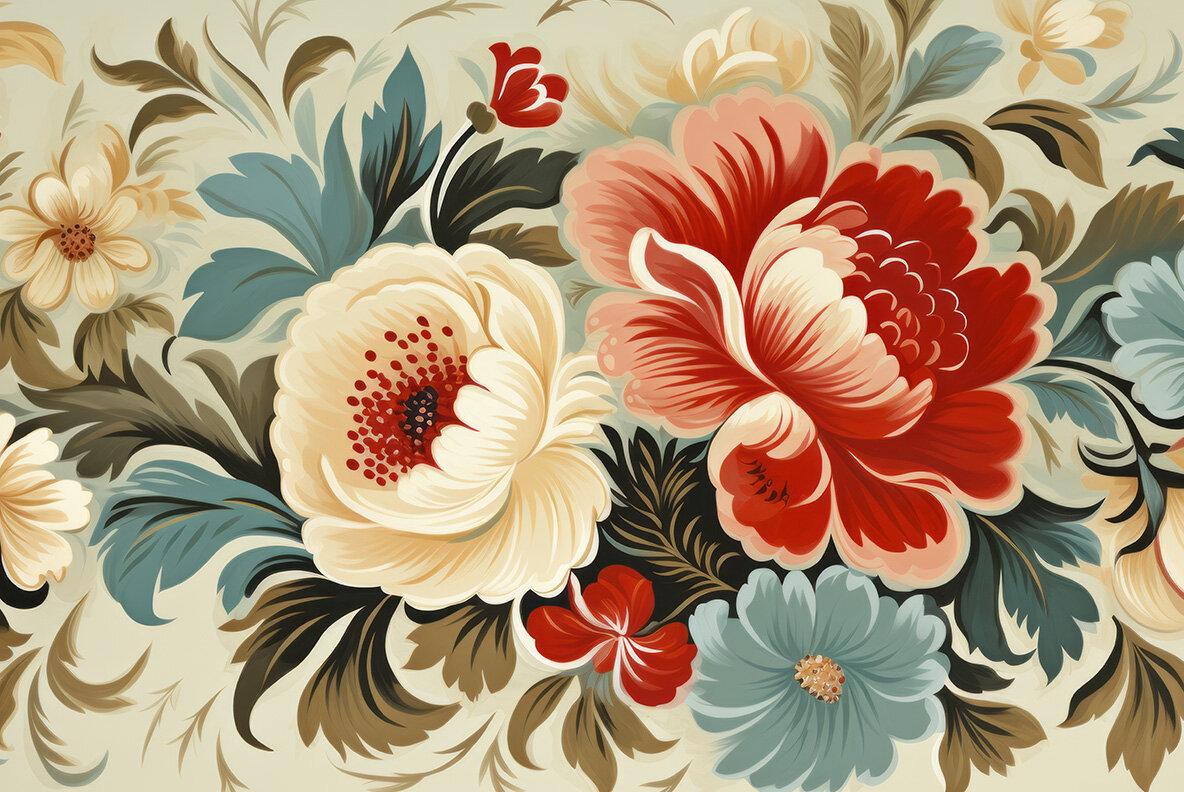 Russian Floral Patterns 6
