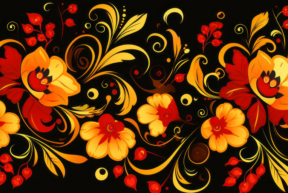 Russian Floral Patterns 8